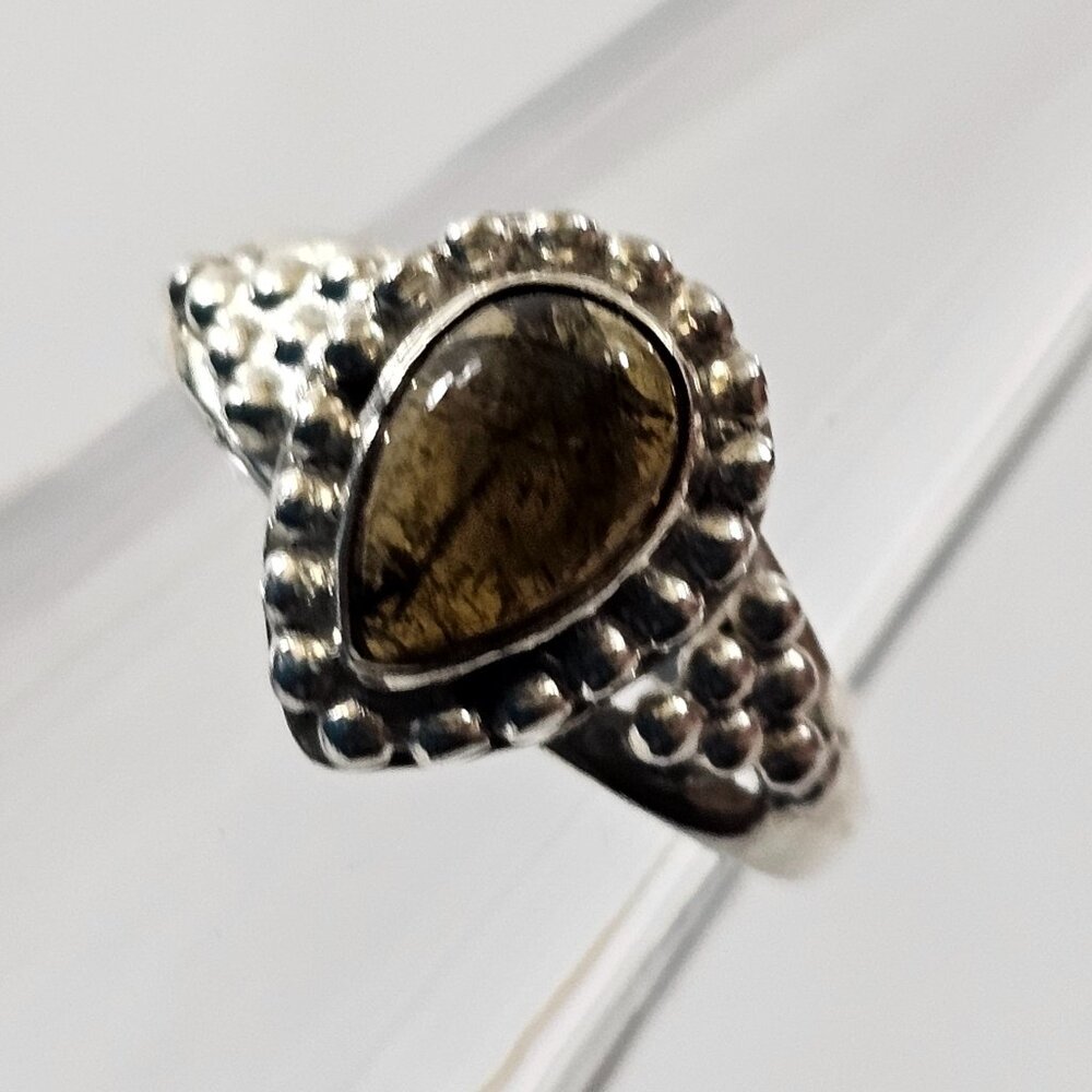 Tourmaline Sterling Silver ring